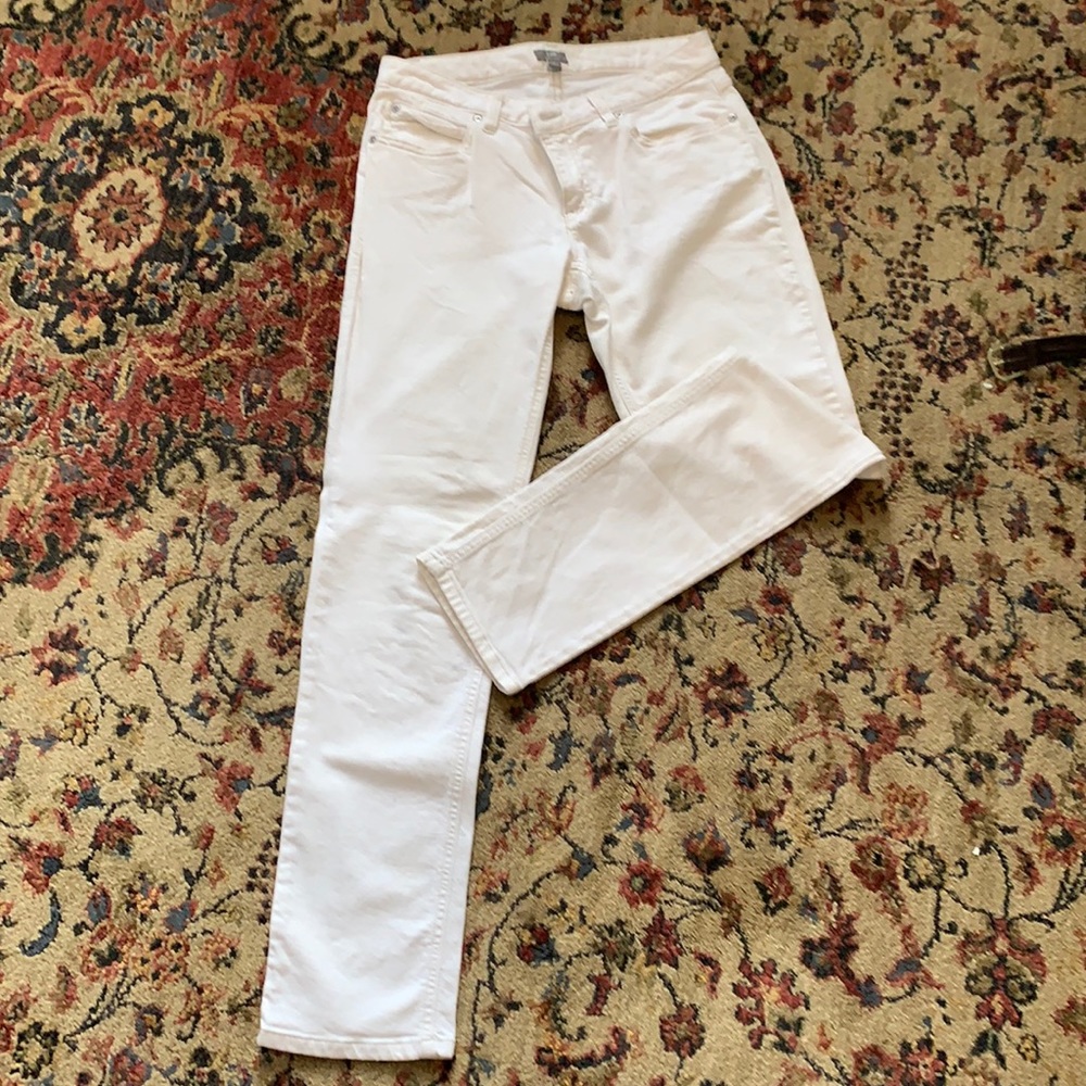 White jeans